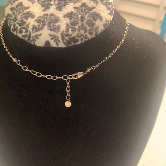 VINTAGE UNWORN STERLING SILVER CHERUB ANGEL  MULTI PEARL NECKLACE - Picture 5 of 10